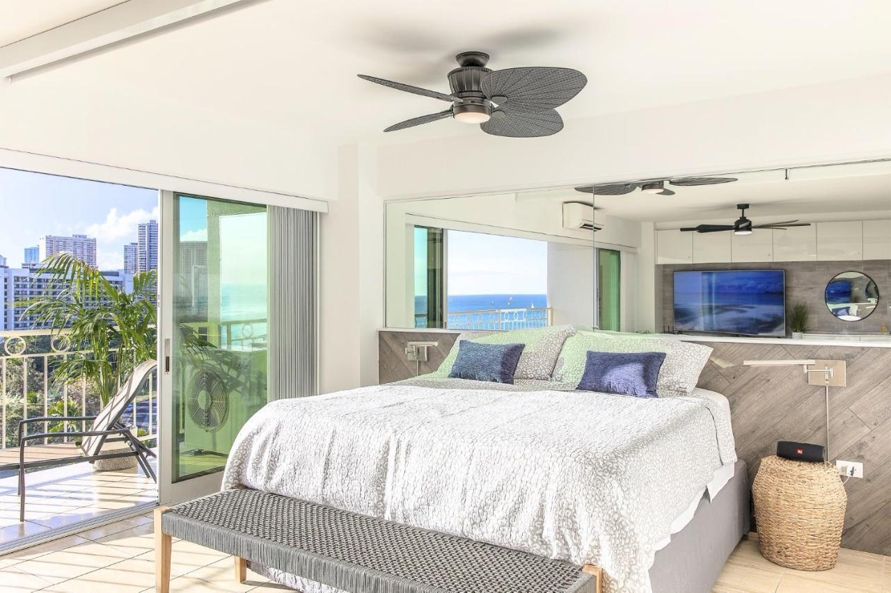 Waikiki Shore 1116 Beachfront 호놀룰루 외부 사진
