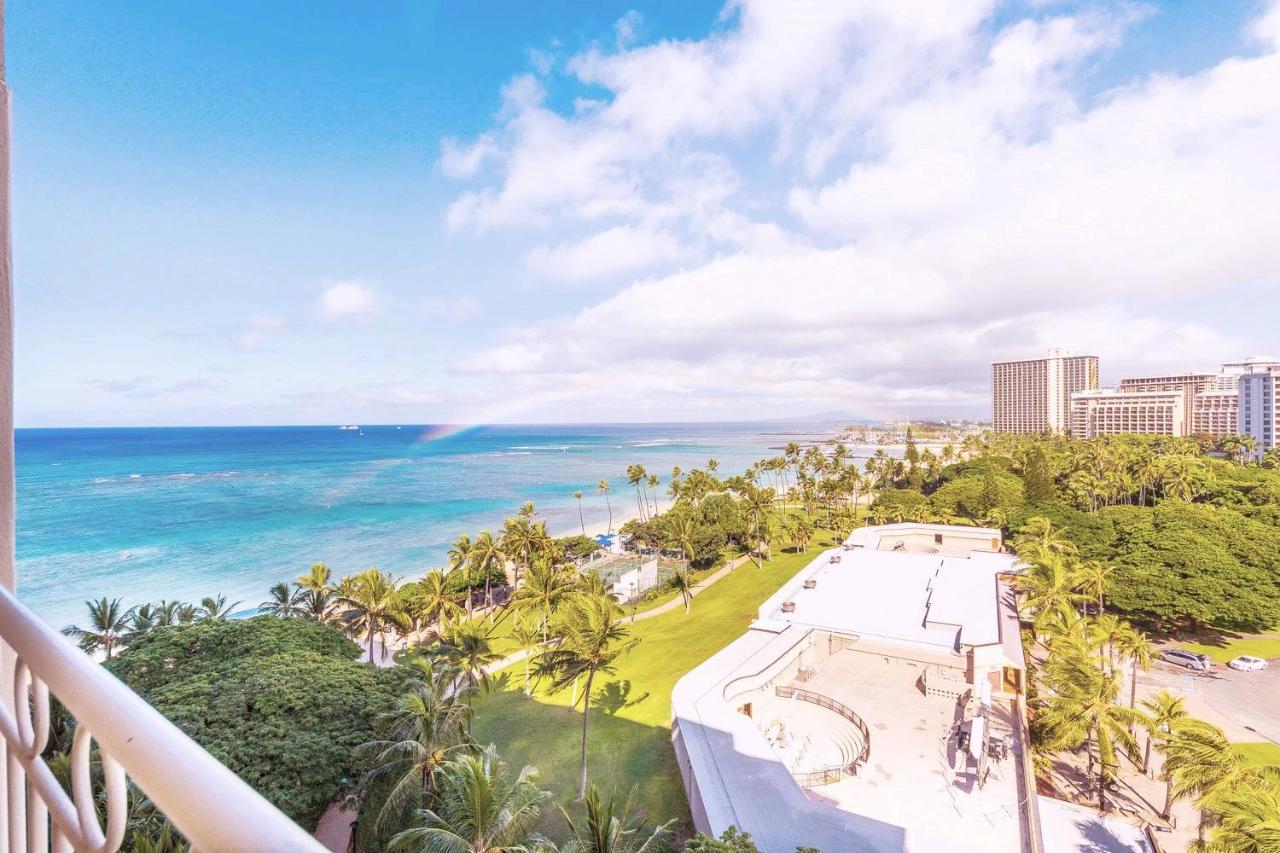 Waikiki Shore 1116 Beachfront 호놀룰루 외부 사진